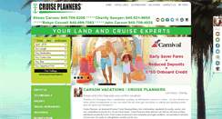 Desktop Screenshot of carsonvacations.com